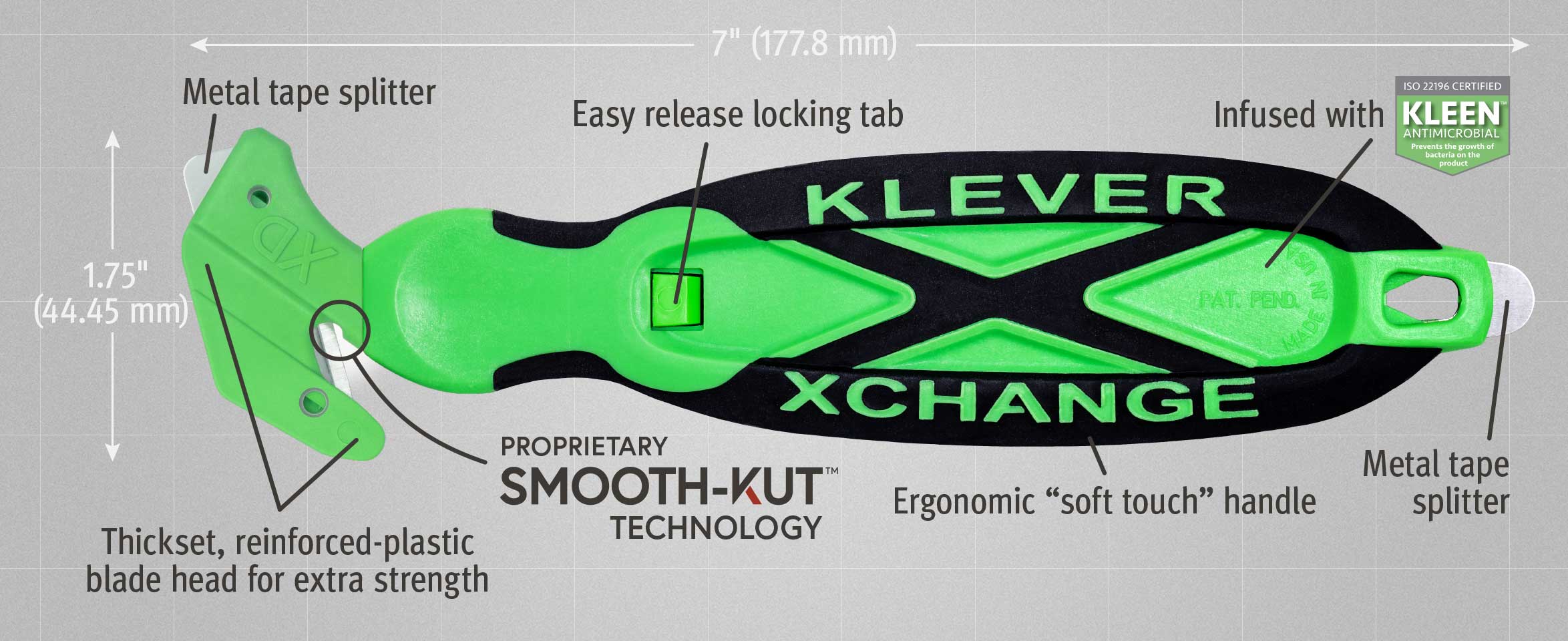Kleen™ XChangeXD - Features Diagram